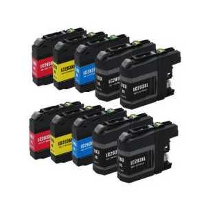 Compatible Brother LC203 XL ink cartridges, High Yield, 10 pack