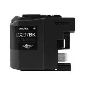 Original Brother LC207BK XXL Black ink cartridge, Super High Yield