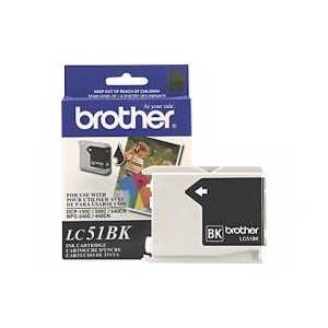 Original Brother LC51BK Black ink cartridge