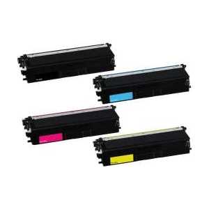 Compatible Brother TN433 toner cartridges, High Yield, 4 pack
