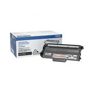 Original Brother TN750 Black toner cartridge, High Yield, 8000 pages