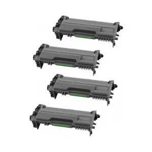 Compatible Brother TN880 toner cartridges - Super High Yield - 4 pack