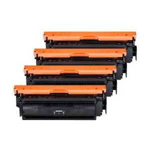 Compatible Canon 040H toner cartridges, High Yield, 4 pack
