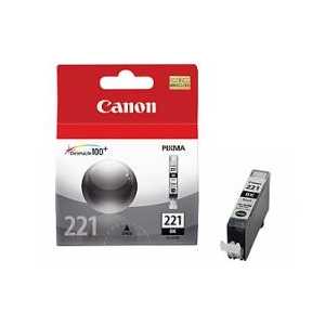 Original Canon CLI-221BK Black ink cartridge, 2946B001