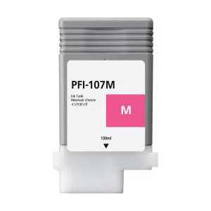 Compatible Canon PFI-107M Magenta ink cartridge
