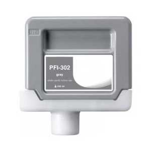 Compatible Canon PFI-302GY Gray ink cartridge