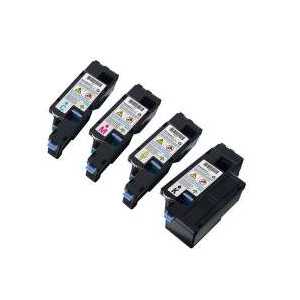 Compatible Dell 1250, 1350, 1355, C1760, C1765 toner cartridges, High Yield, 4 pack