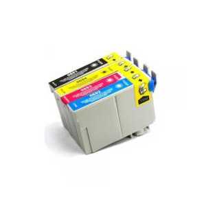 Remanufactured Epson 69 ink cartridges, 4 pack