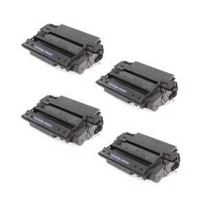 Compatible HP 51X toner cartridges, High Yield, Q7551X, 4 pack