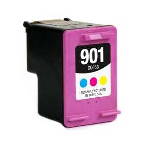 Remanufactured HP 901 Color ink cartridge, CC656AN