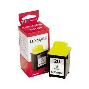 Original Lexmark #20 Color ink cartridge, 15M0120