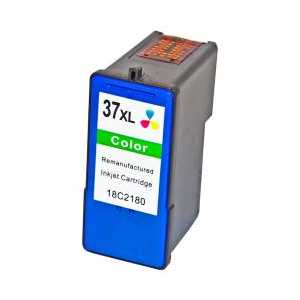 Remanufactured Lexmark 37XL Color ink cartridge, High Yield, 18C2200, 18C2180