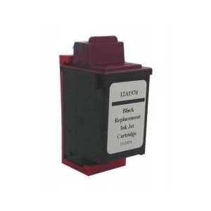 Remanufactured Lexmark 70 Black ink cartridge, 12A1970, 12A1975