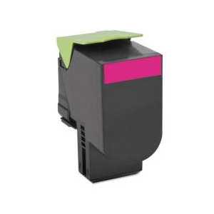 Remanufactured Lexmark 701HM Magenta toner cartridge, 70C1HM0, High Yield, 3000 pages