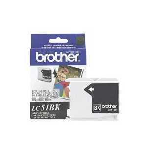 Original Brother LC51HYBK Black ink cartridge, High Yield