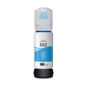 Compatible Epson 522 Cyan ink bottle, T522220-S
